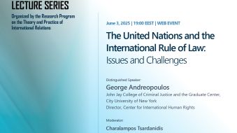 Web Event: The United Nations and the International Rule of Law: Issues and Challenges