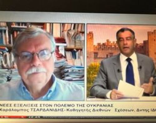 Νέα συνέντευξη του διευθυντή του ΙΔΟΣ στο ΑΙΓΑΙΟ TV