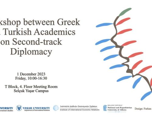 Second Track Dipolomacy: Bringing Greek and Turkish society together