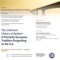 Distinctive Voices in IR: Masters in the Making – Prof. Alexander Reichwein, Ph.D Distinctive Voices in IR: Masters in the Making – Prof. Alexander Reichwein, Ph.D